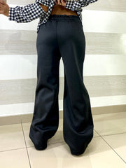 PantaPalazzo Wilma Neoprene con Righino Elasticizzati