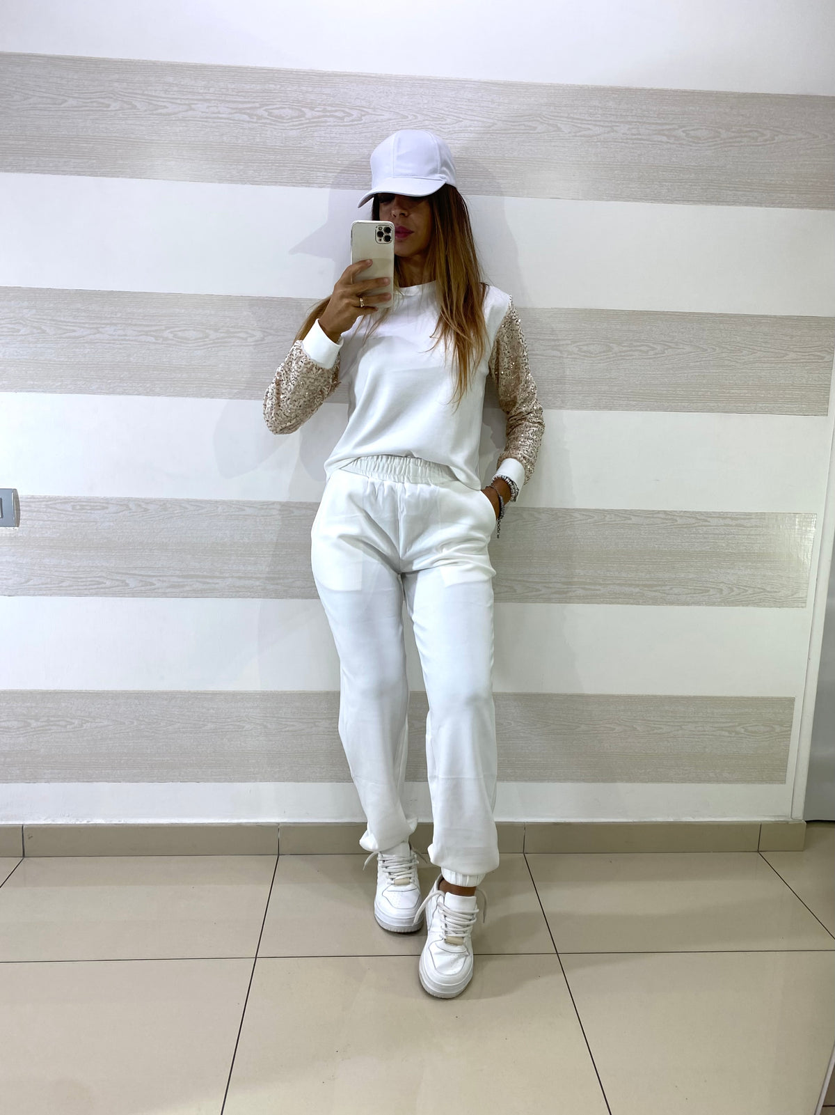 PantaTuta Angelia con Elastico alle Caviglie