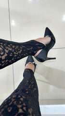 Pantaleggins Lisha in Pizzo con Ghetta