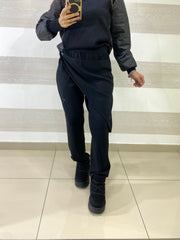 Pantaloni Hebe con Patta Trasversale