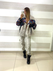 Pantaloni Lizzie Slouchy Elasticizzati