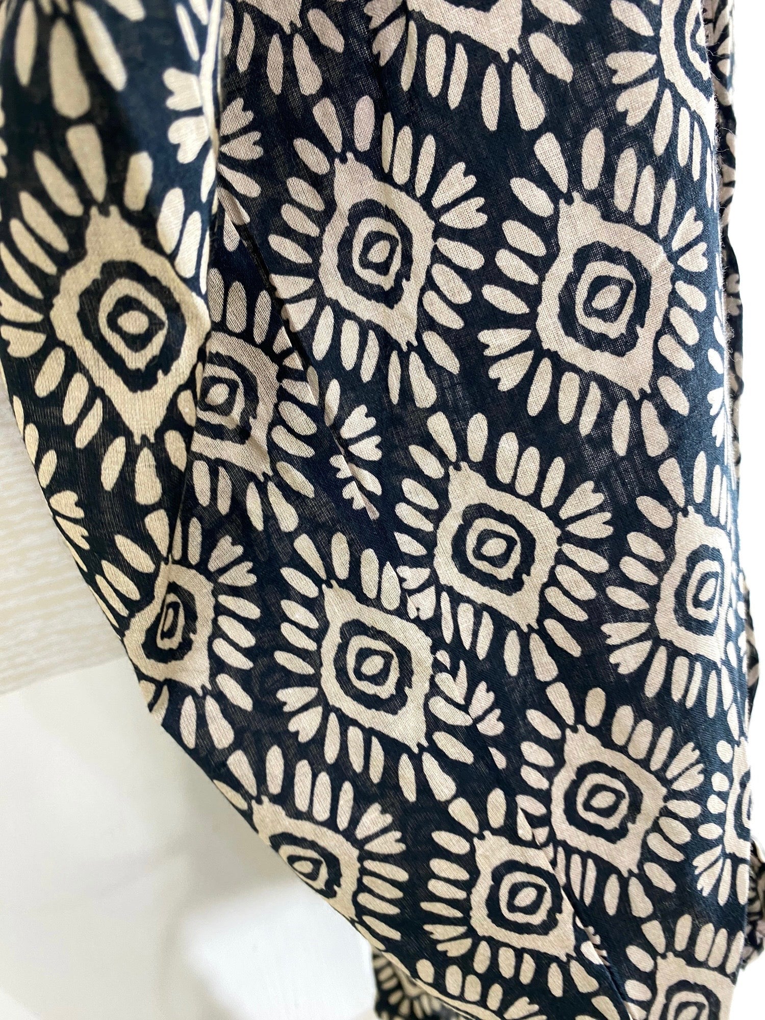 Pantaloni Rosita in Cotone Fantasia Rombi