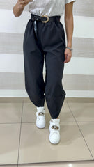 Pantaloni Ruth Balloon Harem Cintura Omaggio