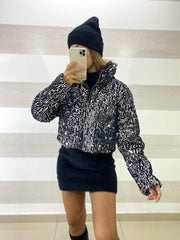 Piumino Chelle in Paillette