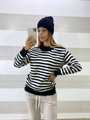 Pull Antonia Rigato con Oblo e Strass
