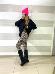 Pull Cassarah Sfrangiato Collo Alto Morbido