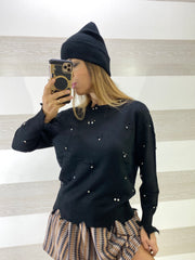 Pull Gaila Sfrangiato con Strass