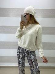 Pull Hailey in Ciniglia Panna