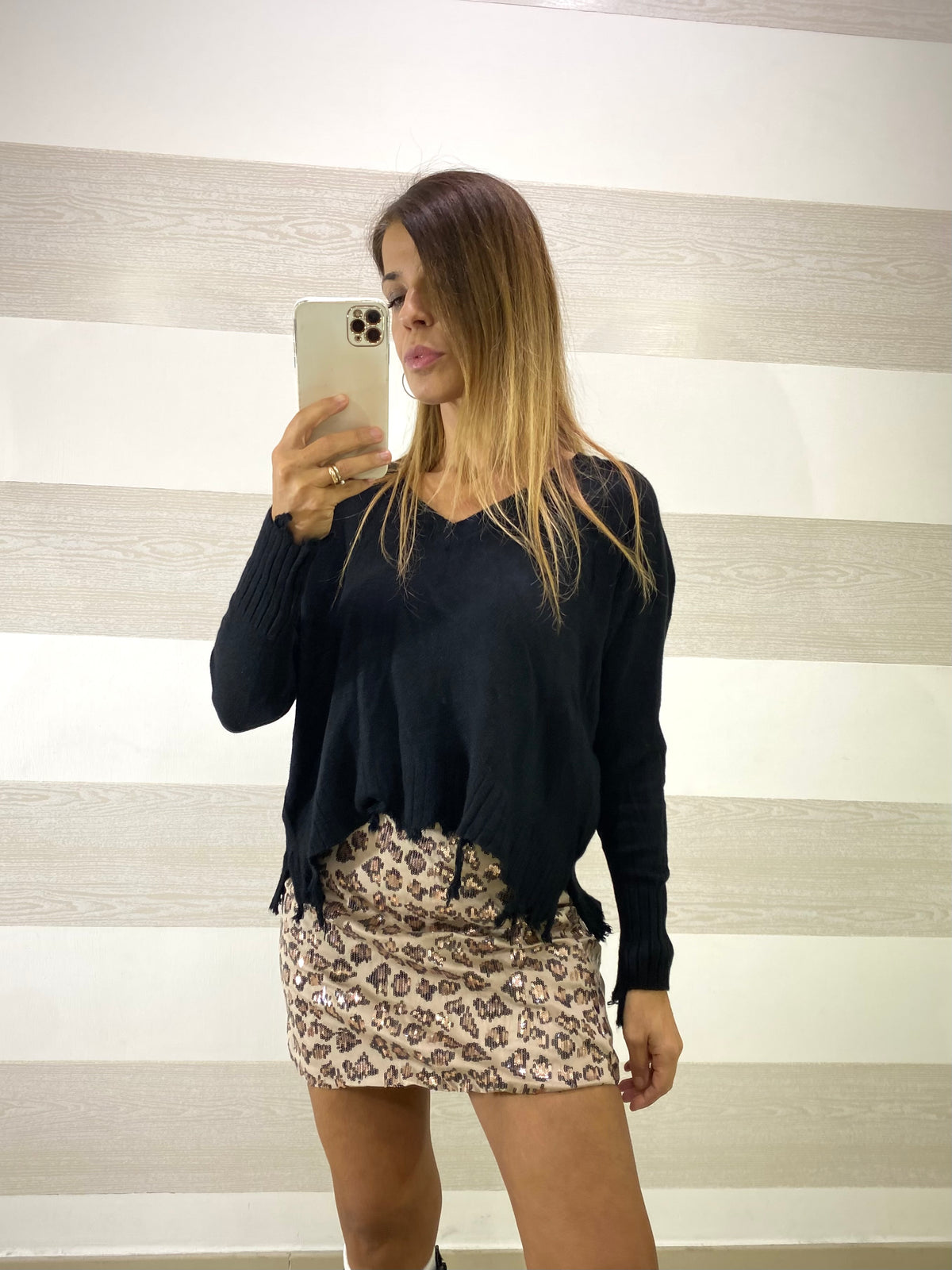 Pull Zelma con Frange