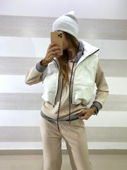 Smanicato Clematis in Eco Pelle Elastico in Vita