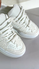 Sneakers Kestrel Tessuto e Eco Pelle con Stella