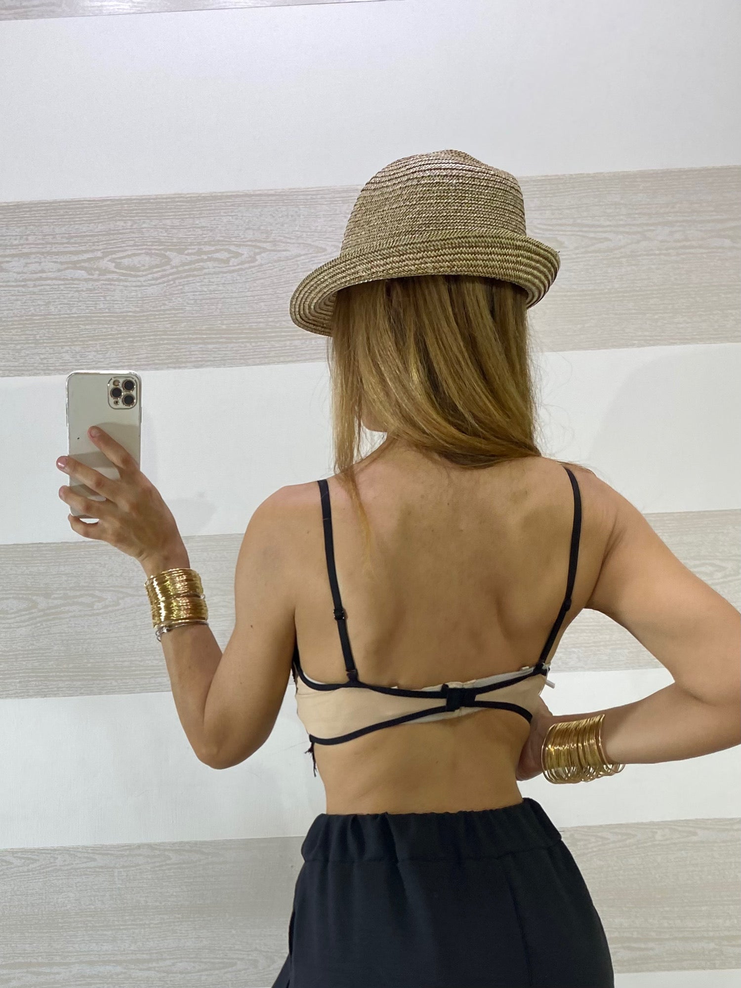 Top Bralette Noemi in Merletto con Coppette