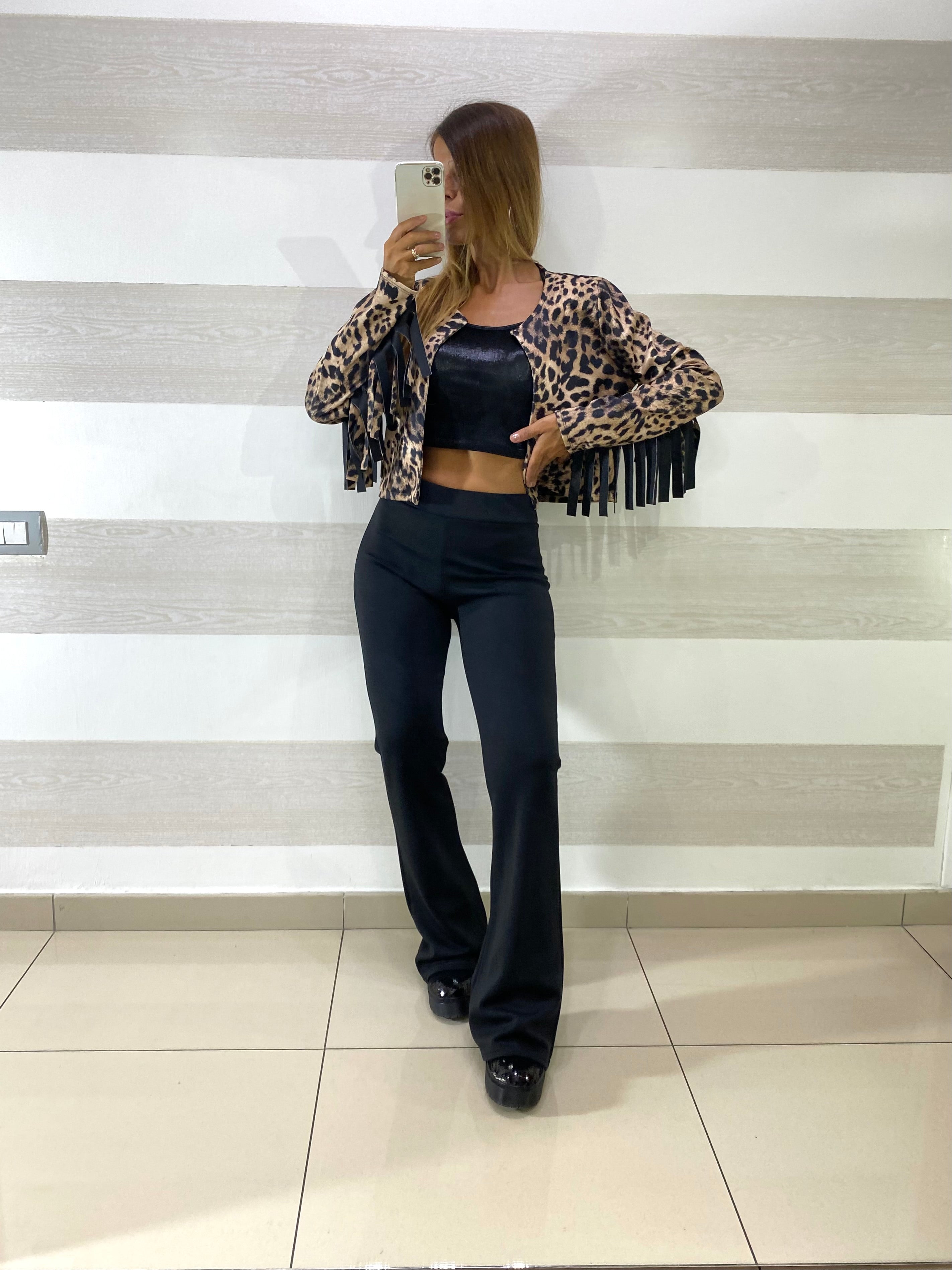 Top Charlene Metallic con Coppe Push Up