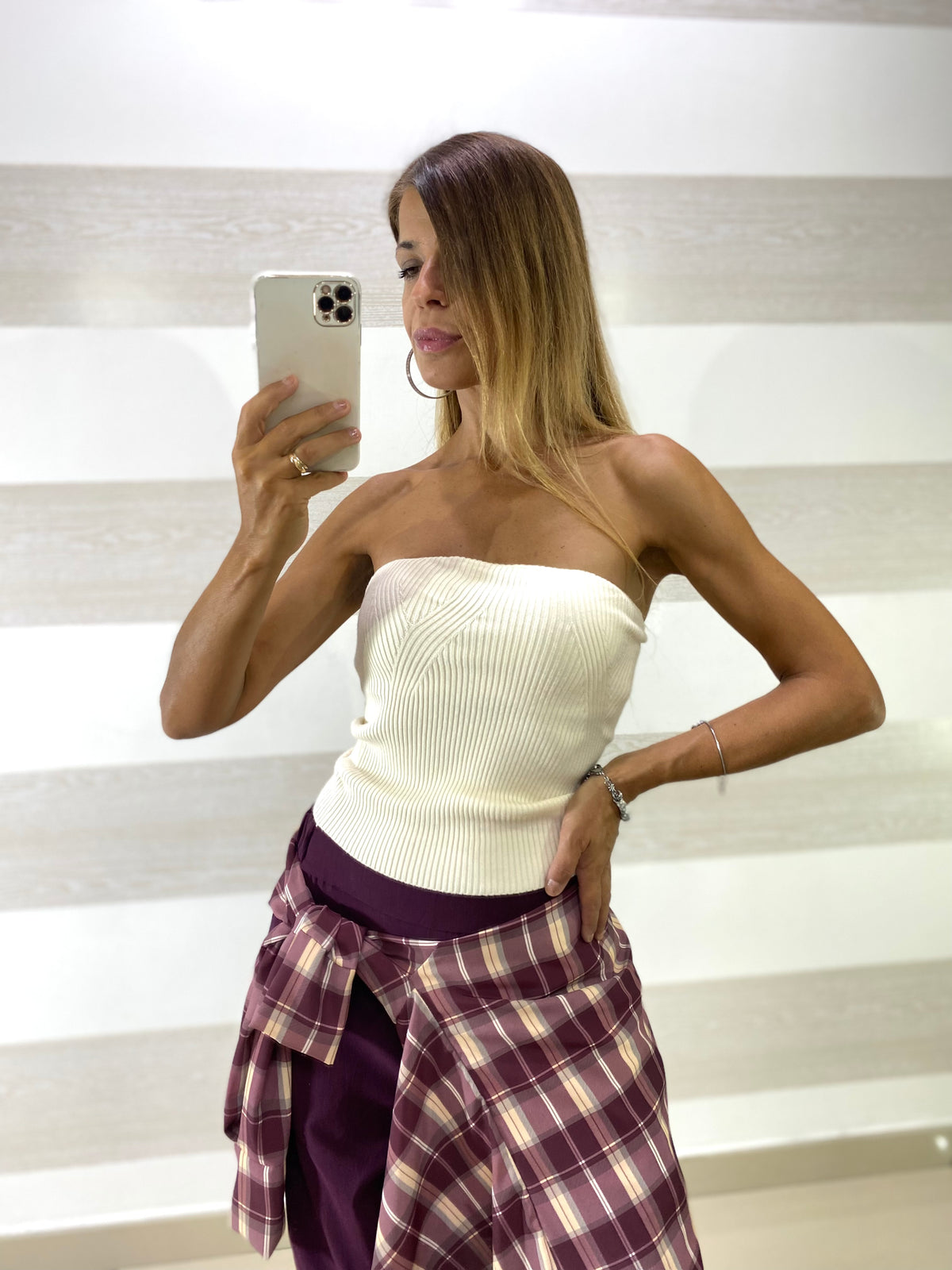 Top Grace Fascia a Costine