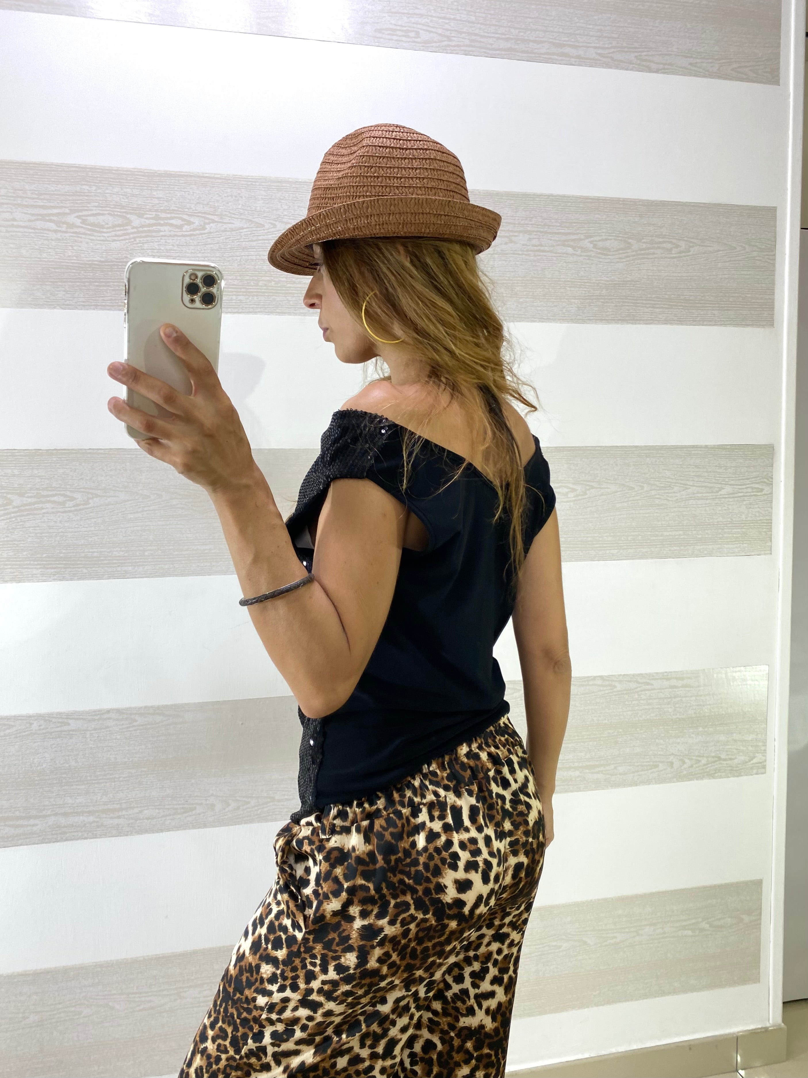 Top Sabina con Paillettes