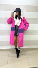 Trench Gretty Impermeabile Foderato con Cappuccio