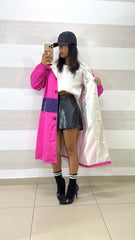 Trench Gretty Impermeabile Foderato con Cappuccio