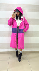 Trench Gretty Impermeabile Foderato con Cappuccio
