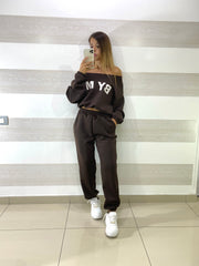 Tuta Adriana Maglia Scollo Barca