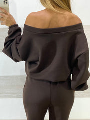 Tuta Adriana Maglia Scollo Barca