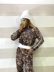 Tuta Candi Maculata con Bande Laterali