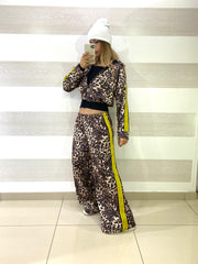 Tuta Candi Maculata con Bande Laterali