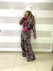 Tuta Candi Maculata con Bande Laterali