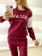 Tuta Chicago Pantaloni e Felpa