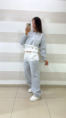 Tuta Comfy-Chic Eden con Dettaglio Satin