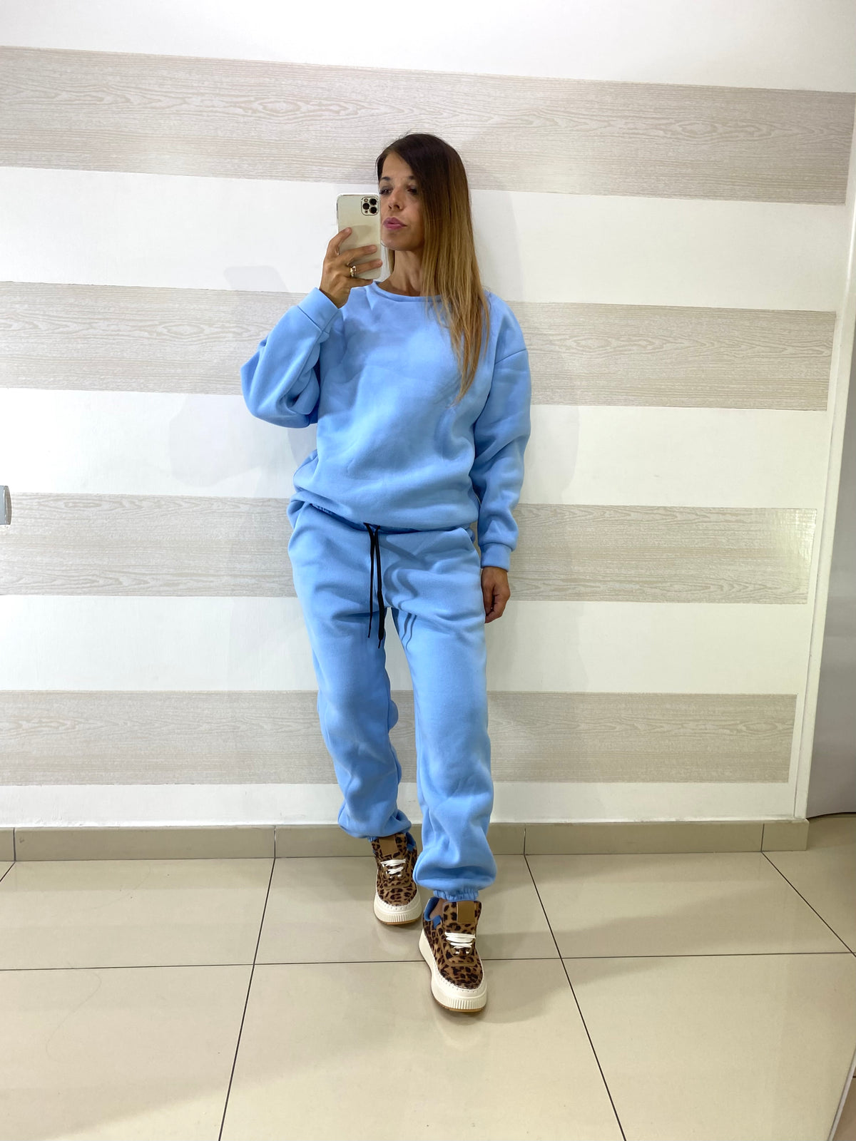 Tuta Tonya Garzata Calda e Morbida