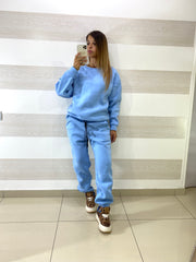 Tuta Tonya Garzata Calda e Morbida