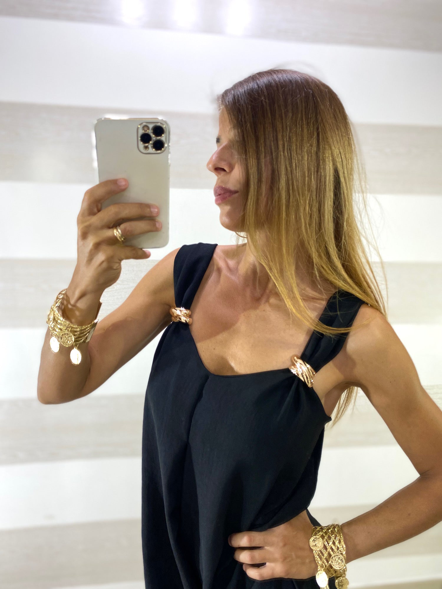 Tutina Virna con Anelli Oro Scorrevoli