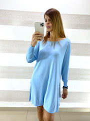 Vestito Dania con Spacchetti Laterali