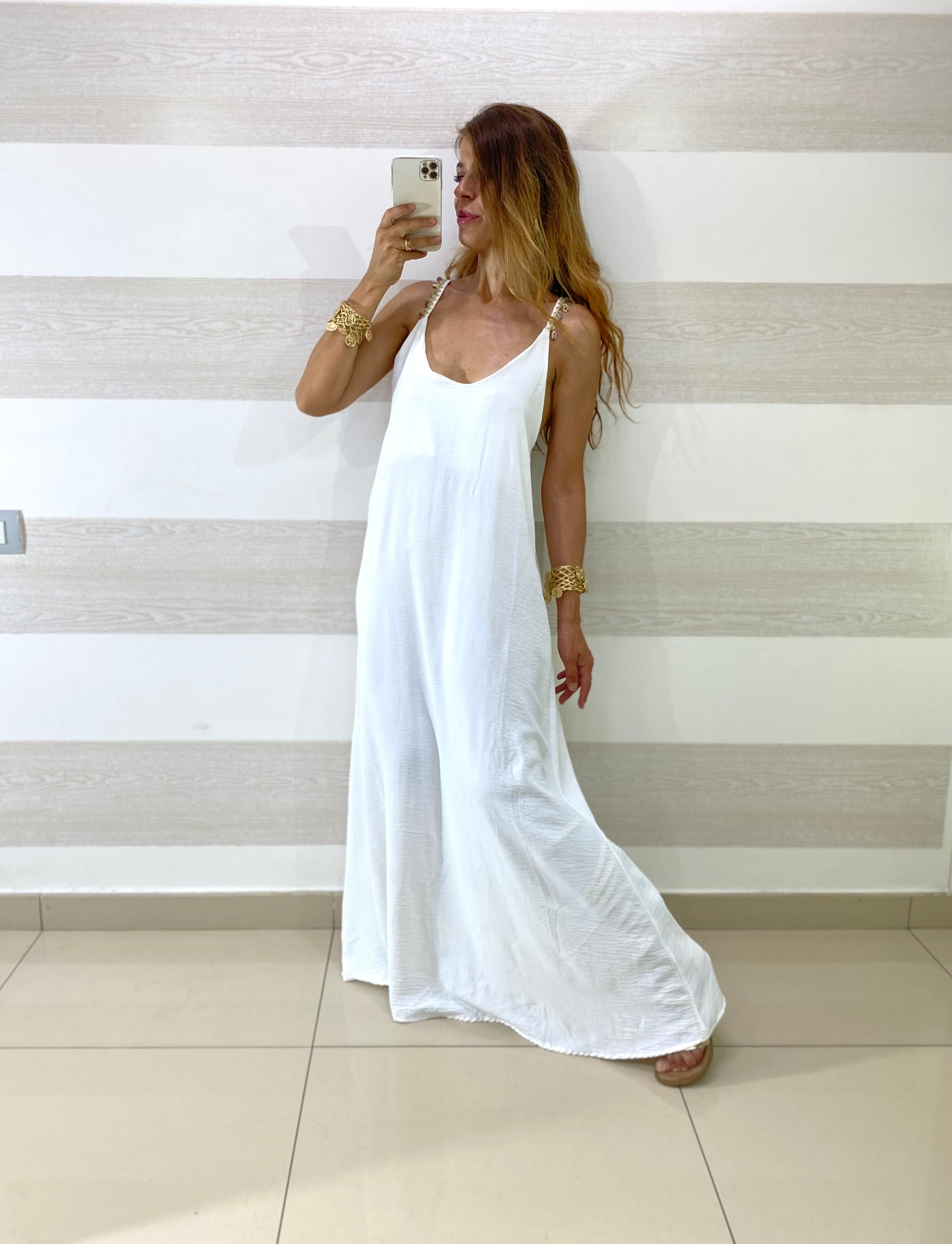 Vestito Ramona con Rete e Ciondoli