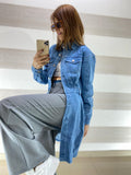 Vestito Saviana Jeans con Bottoni