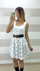 Vestito Shevon a Pois Svasato