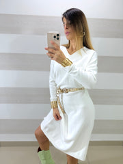 Vestito janey Tipo Lanettina Longuette