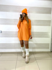 Vestito o Maxi Pull Ghislain Collo Alto